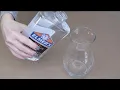 She pours Elmer s glue into a 1 vase for a breathtaking idea
