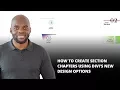 How to Create Section Chapters Using Divi s New Design Options