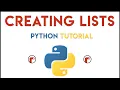 Python - Creating Lists Tutorial Shopping List