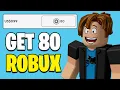 How To Get 80 Robux In Roblox PC - Buy 80 Robux