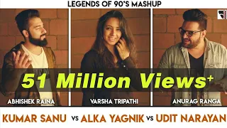 legends of 90s bollywood songs mashup anurag ranga abhishek raina varsha tripathi 90s hits