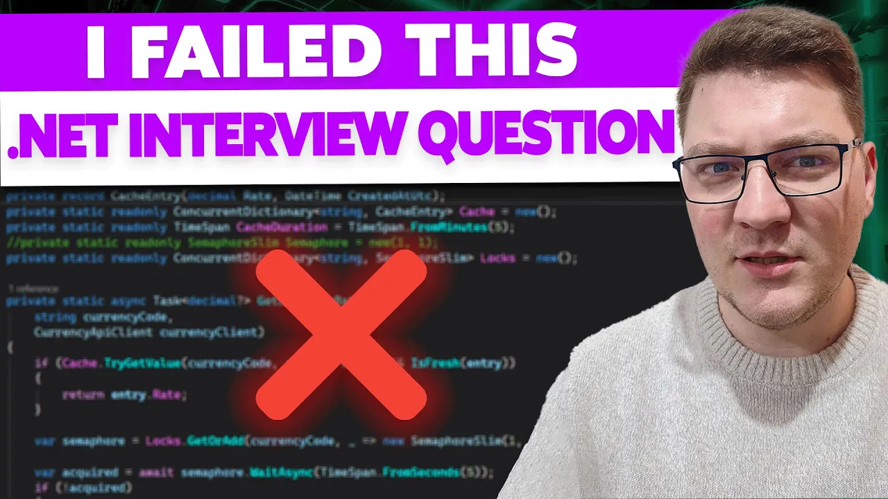 I Failed This .NET Interview Question... So You Don't Have To