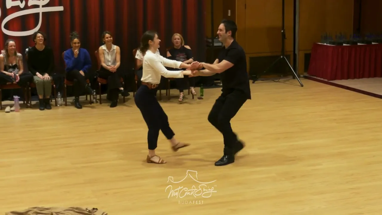 Jordan Frisbee & Maria Elizarova - Invitational Jack&Jill - Budafest 2024