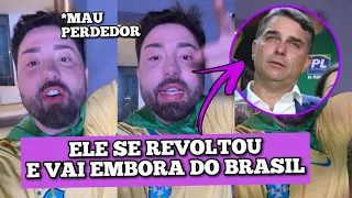 Rico VAI EMBORA DO BRASIL após DERROTA de Flávio Bolsonaro