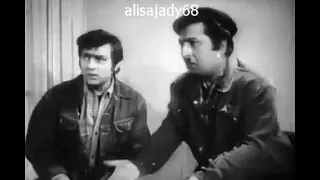 زنده یادان فردین    و میری   در سکانسی از فیلم     جوانمرد دندنها