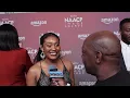 Maya Nicole White interviewed with Walil Archer at the 56th NAACP Image Awards