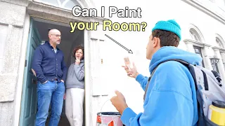 Asking Strangers in Italy to Paint Their Bedroom…