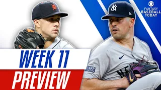 2 PITCHERS TO TRADE IN FANTASY Week 11 Sleepers Two-Start Pitchers Fantasy Baseball Advice