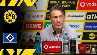 Die erste Halbzeit war richtig klasse PK mit Kovac Polzin BVB-HSV 2 0