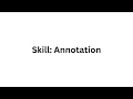 Skill Annotation - The Refusal