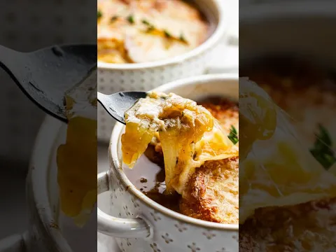 French Onion Soup #soup #recipe #cooking #frenchonionsoup #dinner