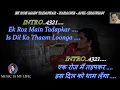 Download Lagu Ek Roz Main Tadapkar Karaoke With Scrolling Lyrics Eng. \u0026 हिंदी
