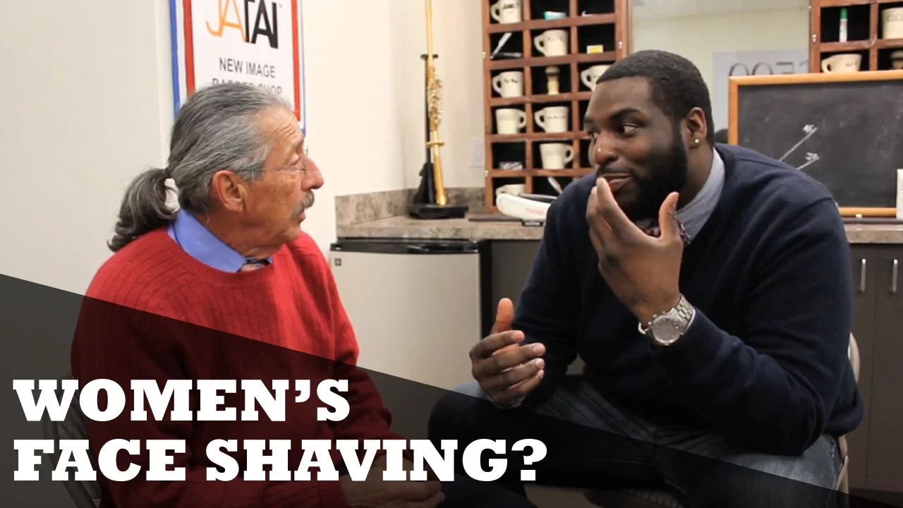 Women Face Shaves? A different source of income for barbers