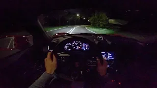 porsche 718 cayman gts night drive pov by autotopnl