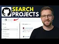 How to search projects in GitHub Step By Step 2026