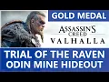 Odin Mine Hideout Raven Mastery Challenge Gold Medal - Assassin s Creed Valhalla