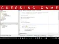 Guessing Game in Java