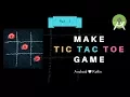 Android TicTacToe Game Tutorial Part - 3 Click on cells Kotlin