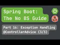 Spring Boot pt 16 Exception Handling