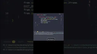 How to Master simple window fram with java swing