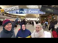 Trying GREGGS for the first time Kings Cross train station St Pancras to Gatwick train
