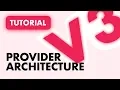 Flutter Provider V3 Architecture ProxyProvider for Dependency Injection