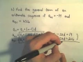 Arithmetic Sequences Finding a General Formula Given Two Terms