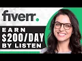 How to Earn Money by Listening to People Problems on Fiverr Fiverr Tutorial 2025
