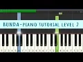 Download Lagu Bunda not piano level 2 - melly goeslaw - angka melodi