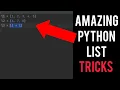 3 Python list tricks you should definitely know