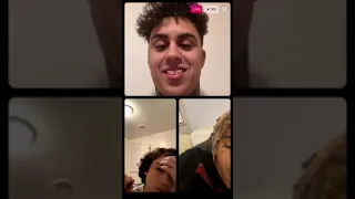 954 enzoh put on bra on ig live