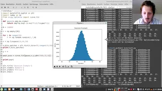 Matplotlib Tutorial 5 Gaussian Distribution Fitting