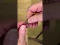 Twisting wire leaves