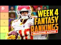 Top 38 Running Back Rankings Tiers Week 4 2023 Fantasy Football