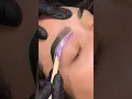 Brow waxing process