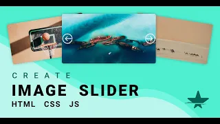 How to create beautiful image slider using HTML CSS Vanilla Javascript