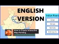 How to Create Interactive Map Pointing Animations in PowerPoint English Version On Request
