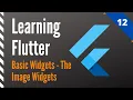 Learning Flutter Part 12 Basic Widgets-Image Widgets