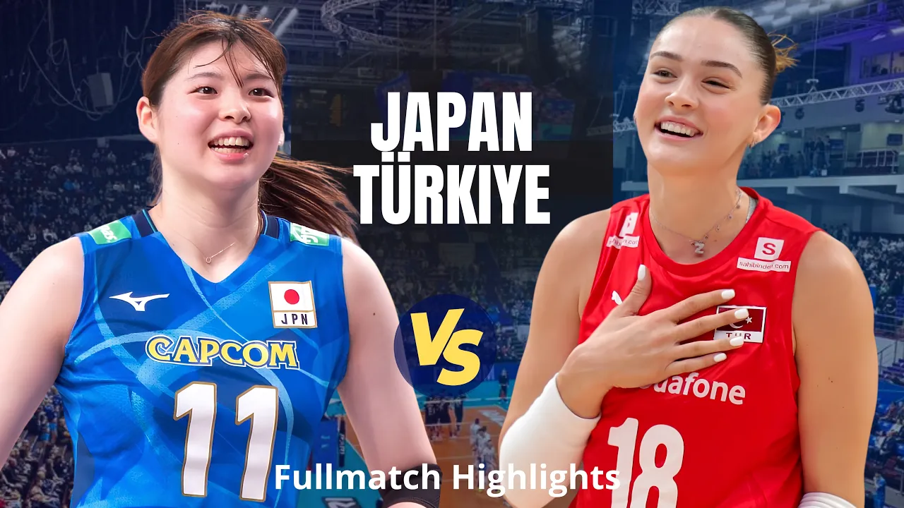 Japan vs Türkiye | Women's Volleyball Highlights | Intense Match