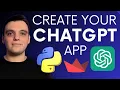 Create Your ChatGPT AI App Easily Using Python and Streamlit