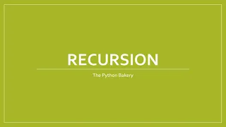 Lesson 11B1 Recursion Bart