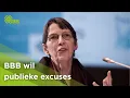 “Ongehoord en onacceptabel voor iemand in haar ambt”,