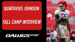 Quintavius Johnson breaks down how Georgia s pass rush has improved this offseason