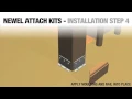 Installing Newels with Newel Attach Kit