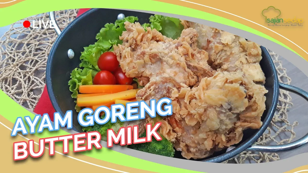 Resep Ayam Goreng Mentega. 