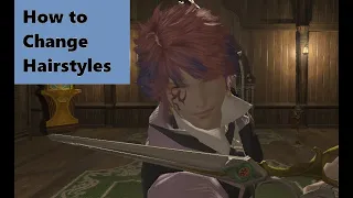 How to Change Your Hairstyle FFXIV