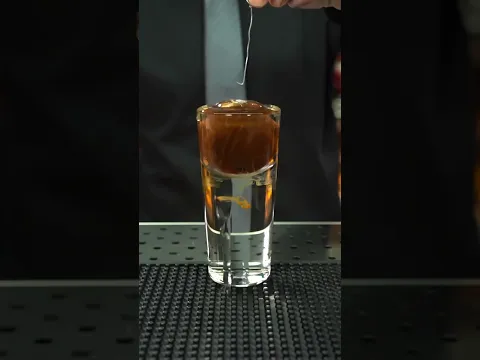 Waterfall Iced Americano Cocktail | A Mesmerizing Coffee Cocktail