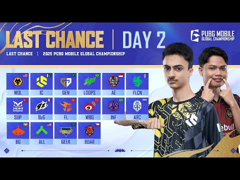 Video Thumbnail: [URDU] 2025 PMGC League | Last Chance | Day 2 | PUBG MOBILE Global Championship