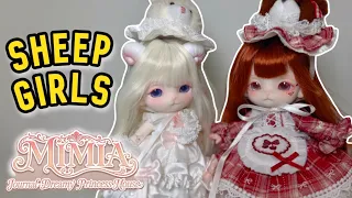 Beautiful Sheep Dolls With Wigs! MiMia Blind Box MJD Dolls Pinyun