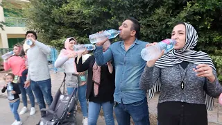 اخر شخص يتوقف عن شرب الماء يكسب ال4 الف جنية والعقاب هيخطفوني 